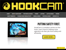 Tablet Screenshot of hookcam.com
